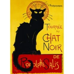 Eurographics Puzzle 1000Pcs- Steinlen- Chat Noir