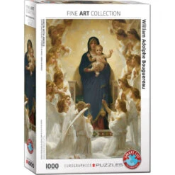 Eurographics Puzzle 1000Pcs - William A.Bouguereau- La Vierge Aux Anges