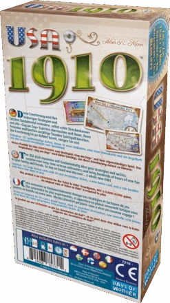 Les Aventuriers Du Rail : 1910 (Extension US) 5 Les Aventuriers Du Rail : 1910 (Extension US) -Jeu De Cartes Boutique 19101