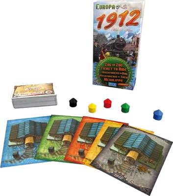 Les Aventuriers Du Rail Europe : 1912 (Extension Europe) 2 Les Aventuriers Du Rail Europe : 1912 (Extension Europe) – Image 2