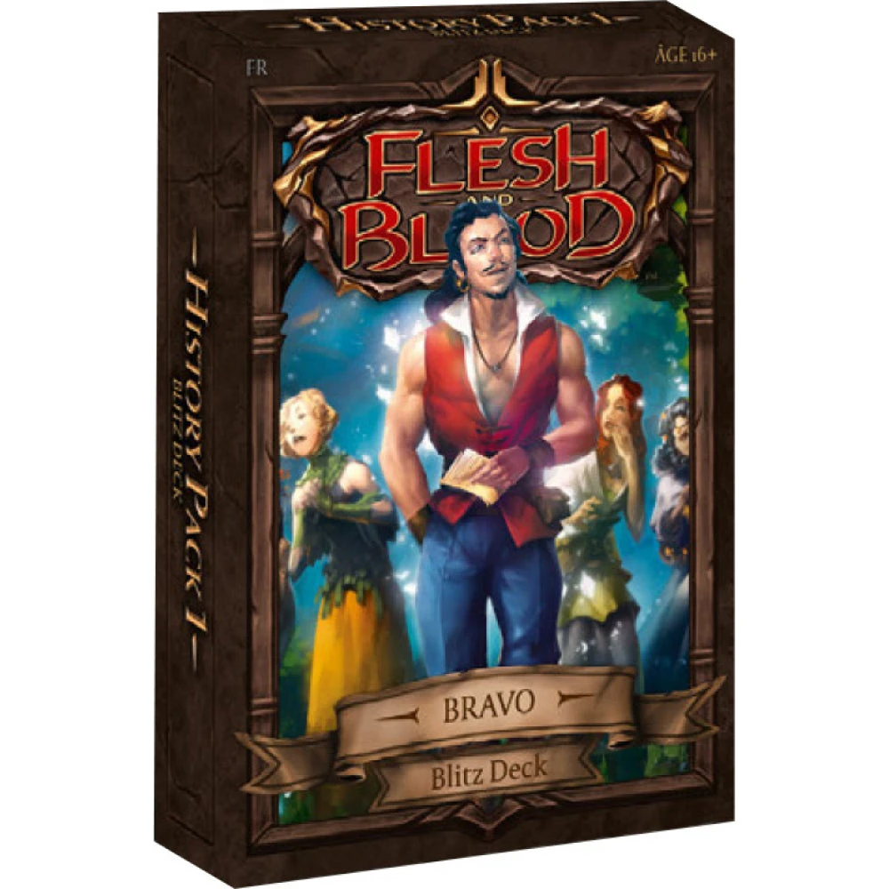 Flesh & Blood : History Pack 1 Blitz Decks BRAVO En Francais 1 Flesh & Blood : History Pack 1 Blitz Decks BRAVO En Francais