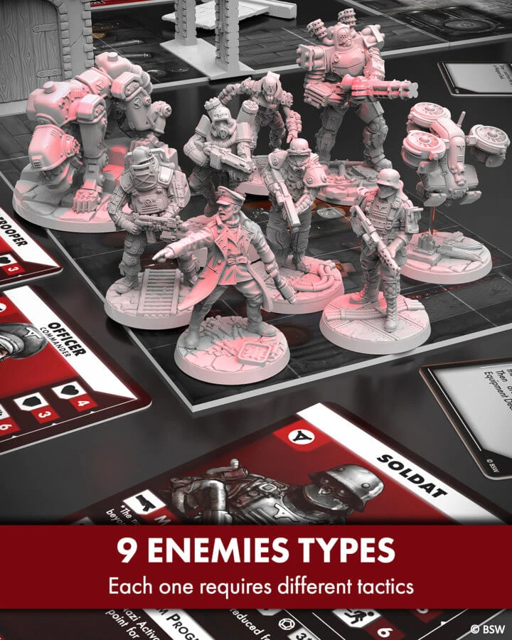 WOLFENSTEIN, THE BOARD GAME 4 WOLFENSTEIN, THE BOARD GAME – Image 4