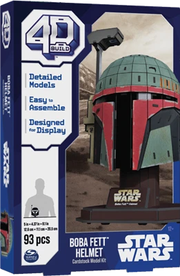 SPIN MASTER 4D Build Casque Bobba Fett 1 SPIN MASTER 4D Build Casque Bobba Fett