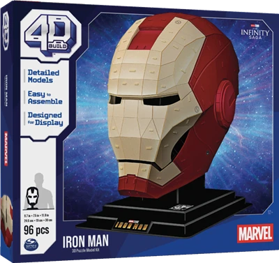 SPIN MASTER 4D Build Casque Iron Man 1 SPIN MASTER 4D Build Casque Iron Man