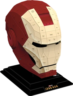 SPIN MASTER 4D Build Casque Iron Man 2 SPIN MASTER 4D Build Casque Iron Man – Image 2