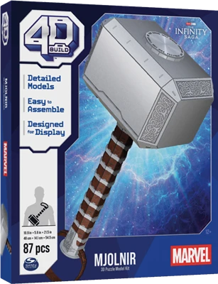SPIN MASTER 4D Build Mjolnir 1 SPIN MASTER 4D Build Mjolnir