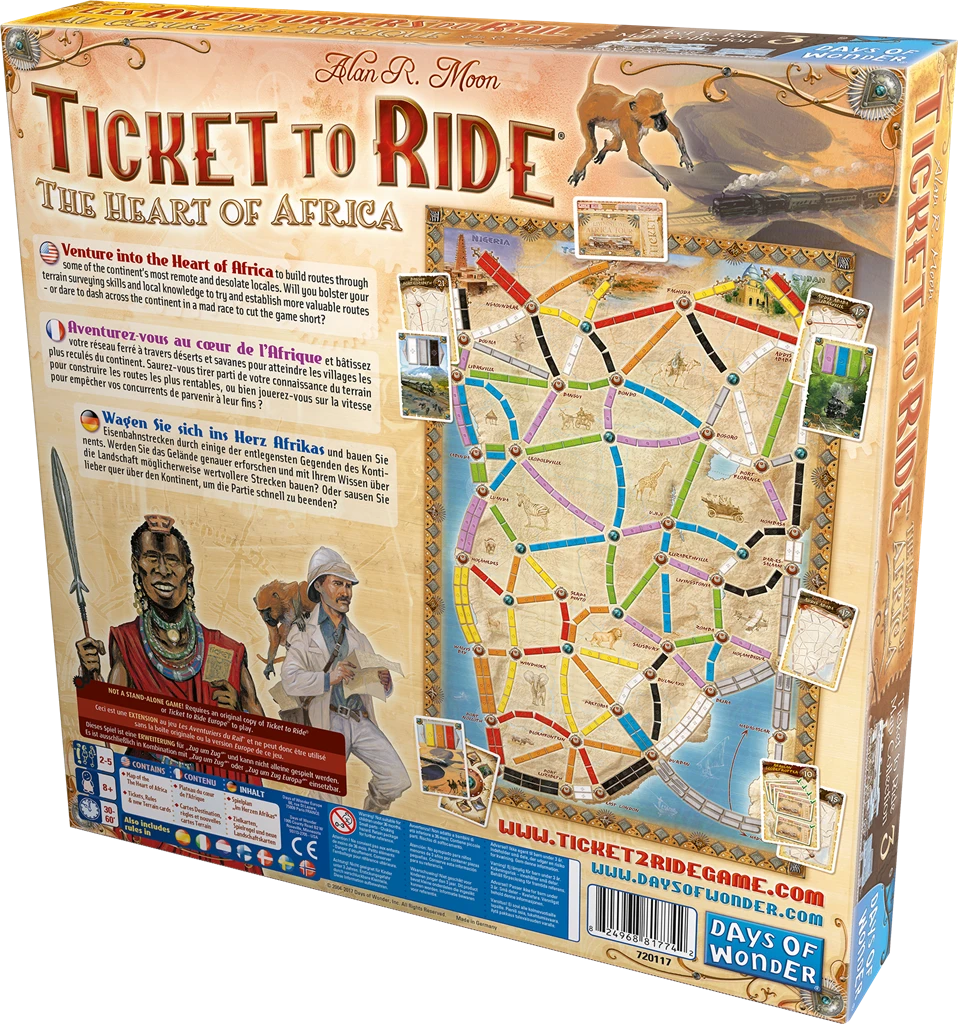 Les Aventuriers Du Rail : Afrique (Ext) 3 Les Aventuriers Du Rail : Afrique (Ext) â Image 3