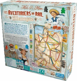 ASMODEE Les Aventuriers Du Rail : Allemagne -Jeu De Cartes Boutique Allemagne1