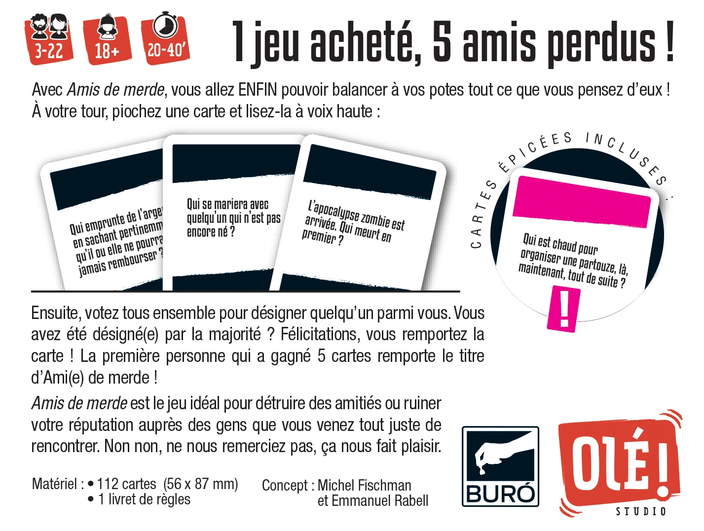 Iello Amis De Merde 2 Iello Amis De Merde â Image 2