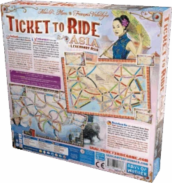 Les Aventuriers Du Rail : Asie (Extension US Et Europe) -Jeu De Cartes Boutique Asie1