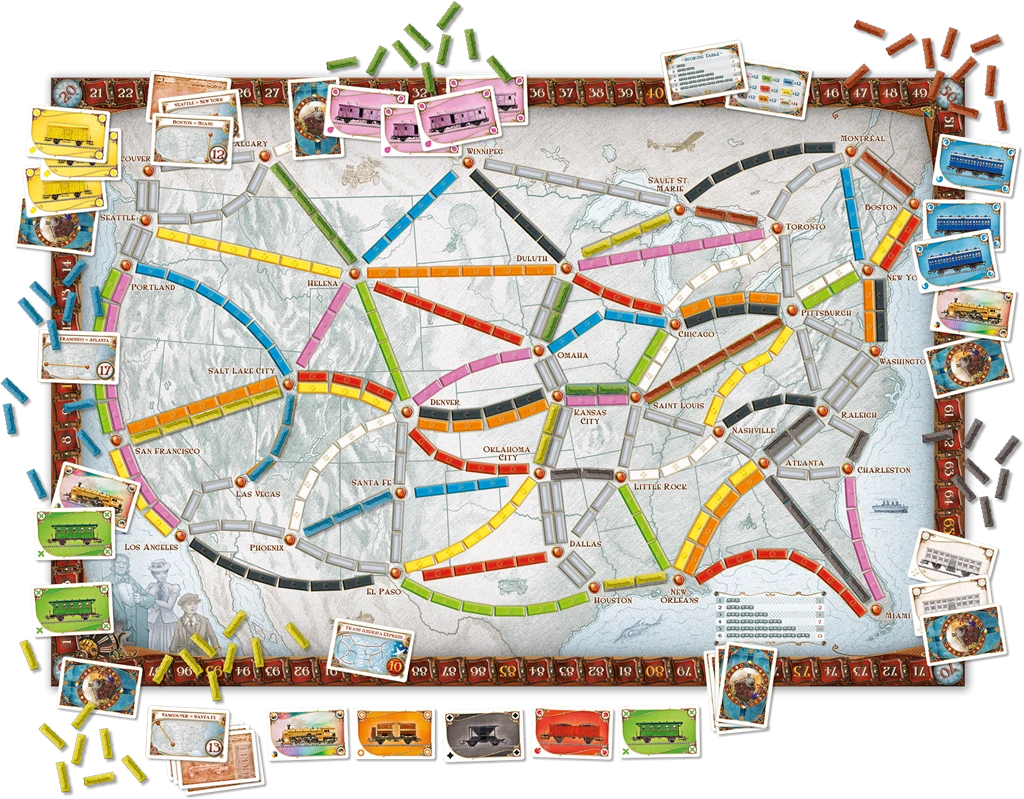 Les Aventuriers Du Rail US 2 Les Aventuriers Du Rail US – Image 2