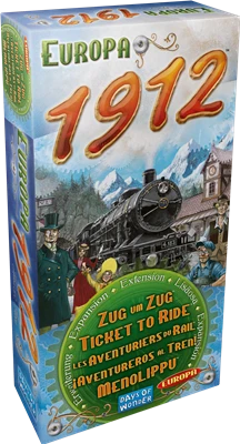 Les Aventuriers Du Rail Europe : 1912 (Extension Europe)