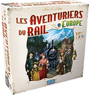 Les Aventuriers Du Rail Europe : 15e Anniversaire (FRAIS DE PORT INCLUS) 1 Les Aventuriers Du Rail Europe : 15e Anniversaire (FRAIS DE PORT INCLUS)