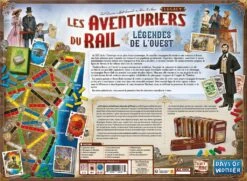ASMODEE Aventuriers Du Rail (Les) :Legacy (livraison Gratuite ) -Jeu De Cartes Boutique AventuriersduRail Les 3Legacy