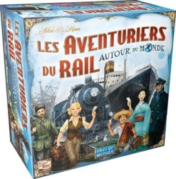 ASMODEE Les Aventuriers Du Rail : Autour Du Monde (frais De Port Inclus)