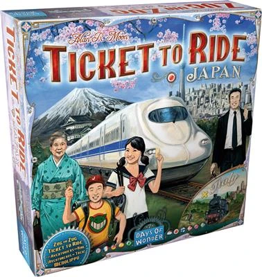 Les Aventuriers Du Rail : Japon/Italie (Extension) 1 Les Aventuriers Du Rail : Japon/Italie (Extension)