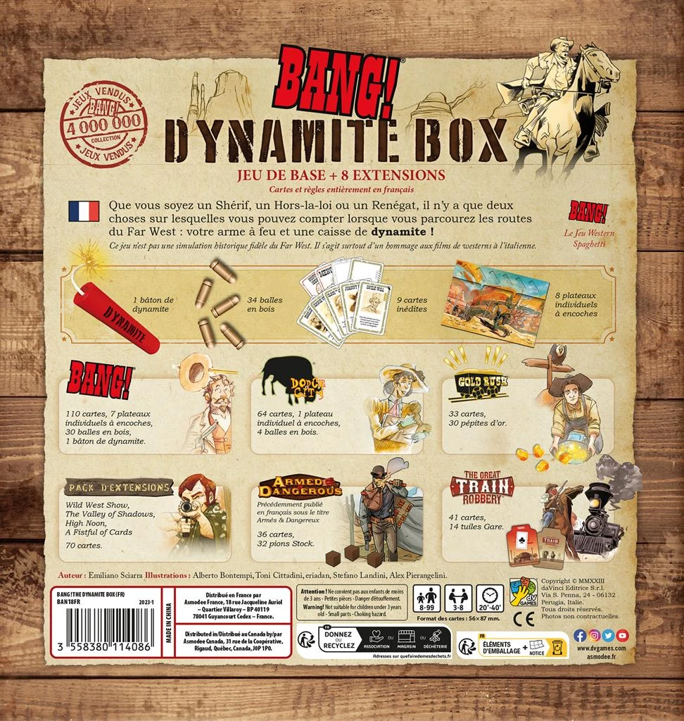 Bang ! The Dynamite Box (livraison Gratuite) 3 Bang ! The Dynamite Box (livraison Gratuite) â Image 3