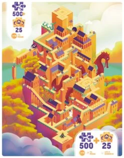 Iello PUZZLE PLAY Château 5 Iello PUZZLE PLAY Château -Jeu De Cartes Boutique BoxTop Donjon Chateau scaled