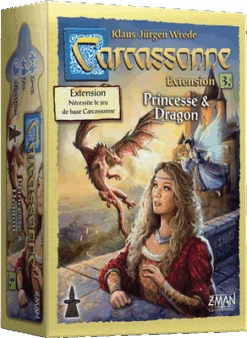 Carcassonne : Princesse Et Dragon (Ext)