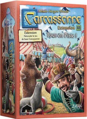 Carcassonne : Tous En Piste (Ext) 1 Carcassonne : Tous En Piste (Ext)