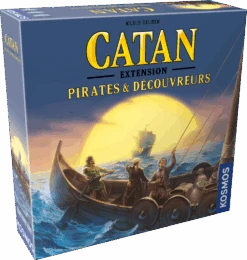 Kosmos Catan : Pirates Et Découvreurs (Ext)