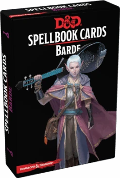 D&D 5 : Cartes De Sorts Barde