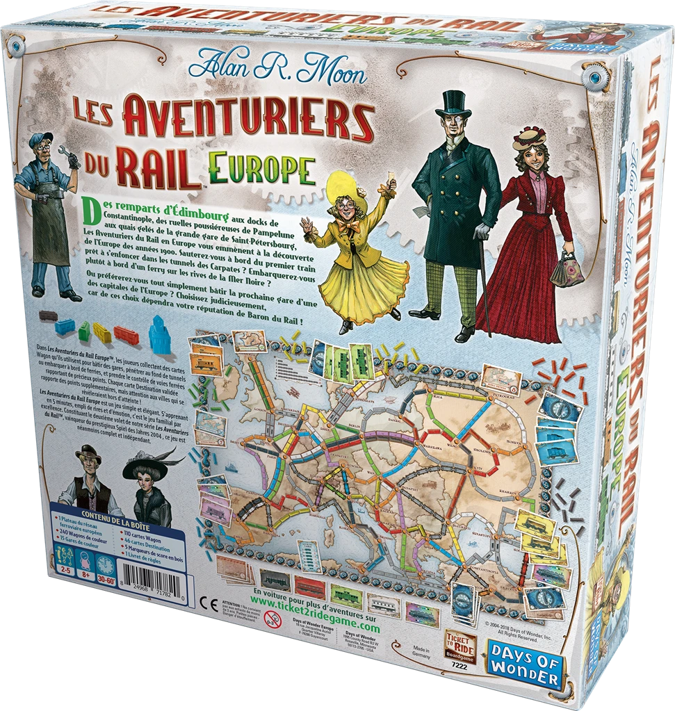 Les Aventuriers Du Rail Europe 3 Les Aventuriers Du Rail Europe â Image 3