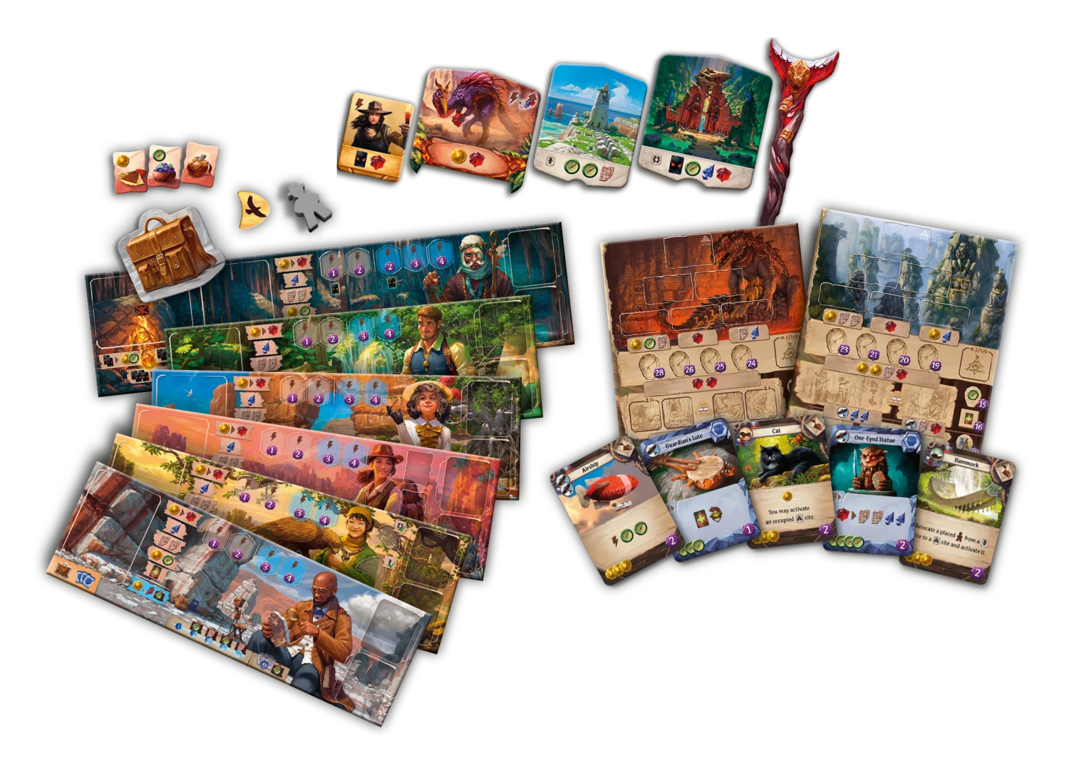 LES RUINES PERDUES DE NARAK Chefs D'expédition (extension) 2 LES RUINES PERDUES DE NARAK Chefs D'expédition (extension) – Image 2