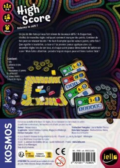 Iello High Score 5 Iello High Score -Jeu De Cartes Boutique High Score BoxBottom