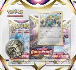 Pokemon Tri-Pack EB11 : Epée & Bouclier - Origine Perdue : Regigigas