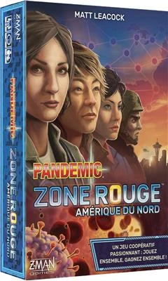 Z-Man Games Pandemic Zone Rouge : Amérique Du Nord