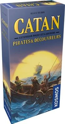 Kosmos Catan : Pirates Et Découvreurs 5/6 Joueurs (Ext)