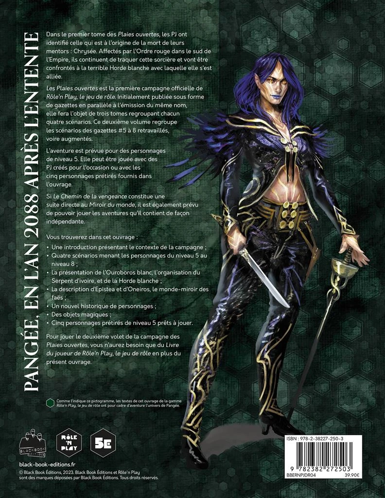 Rôle'n Play : Plaies Ouvertes T2 Le Chemin De La Vengeance (frais De Port Offerts) 2 Rôle'n Play : Plaies Ouvertes T2 Le Chemin De La Vengeance (frais De Port Offerts) – Image 2