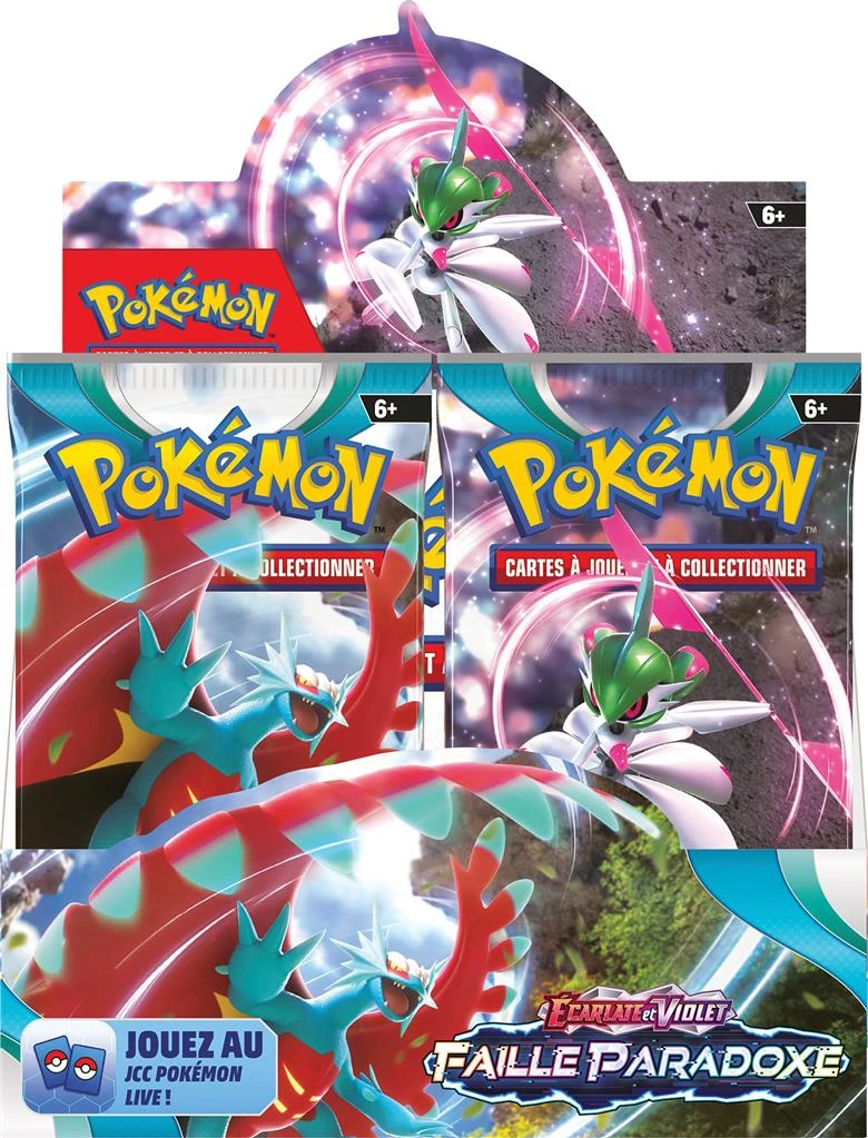 POKEMON Pokémon Faille Paradoxe EV04 : Display De Booster (LIVRAISON GRATUITE) 1 POKEMON Pokémon Faille Paradoxe EV04 : Display De Booster (LIVRAISON GRATUITE)