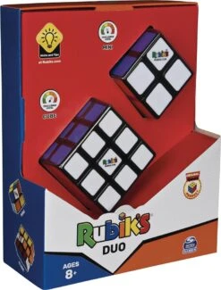 SPIN MASTER Rubik's Cube Coffret Duo 3x3 + 2x2