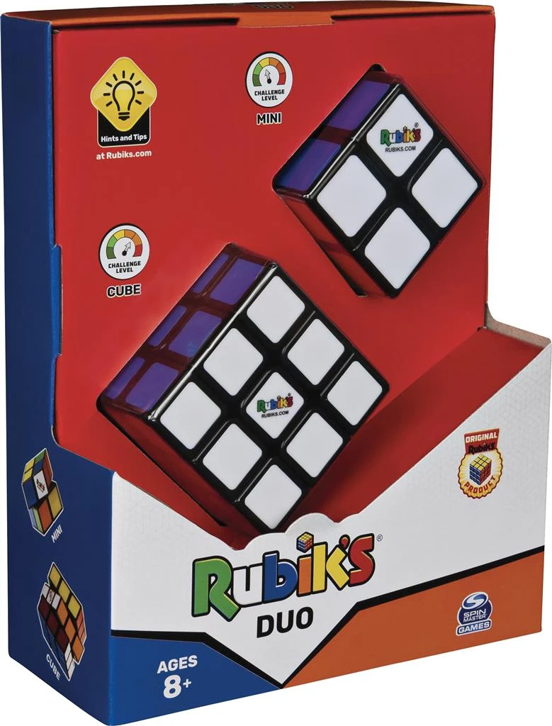 SPIN MASTER Rubik's Cube Coffret Duo 3x3 + 2x2 1 SPIN MASTER Rubik's Cube Coffret Duo 3x3 + 2x2
