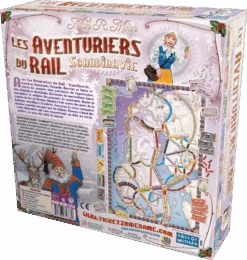 ASMODEE Les Aventuriers Du Rail : Scandinavie -Jeu De Cartes Boutique Scandinavie1