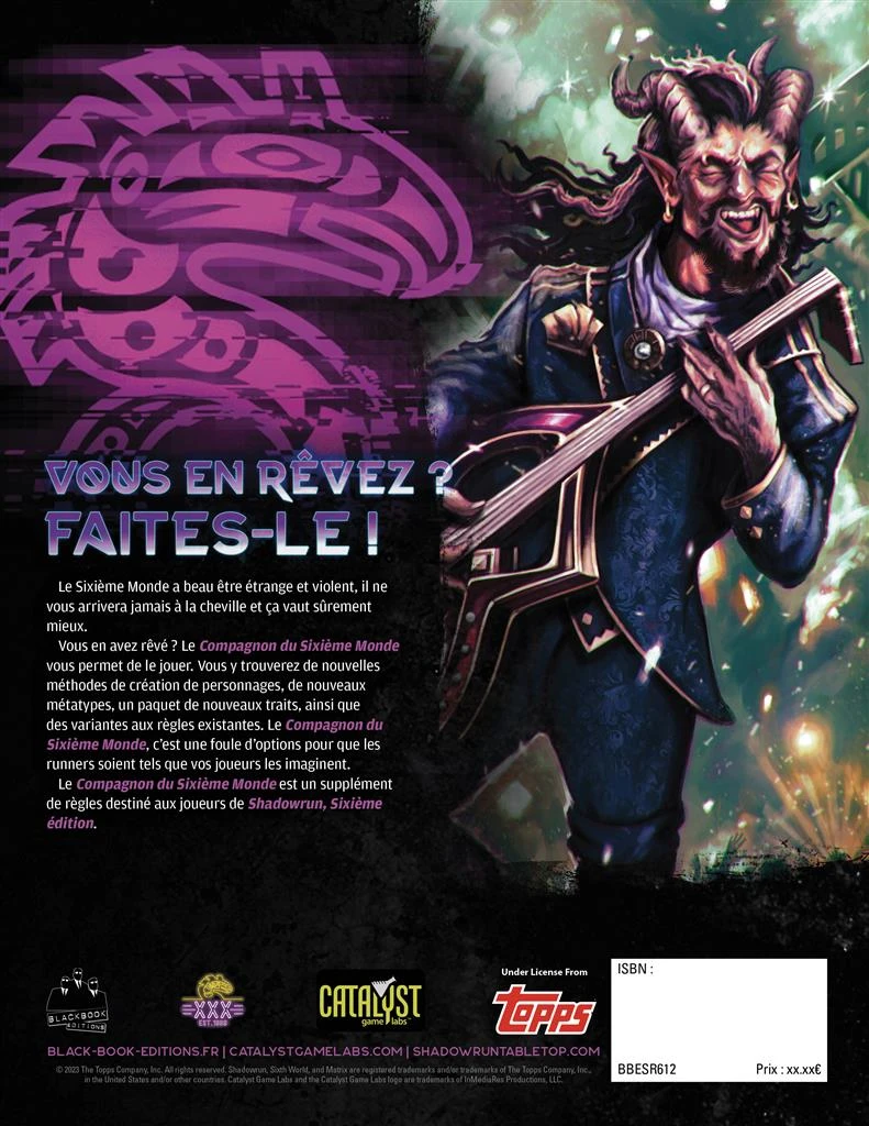 Shadowrun SR6 : Le Compagnon Du Sixième Monde (frais De Port Offert) 2 Shadowrun SR6 : Le Compagnon Du Sixième Monde (frais De Port Offert) – Image 2