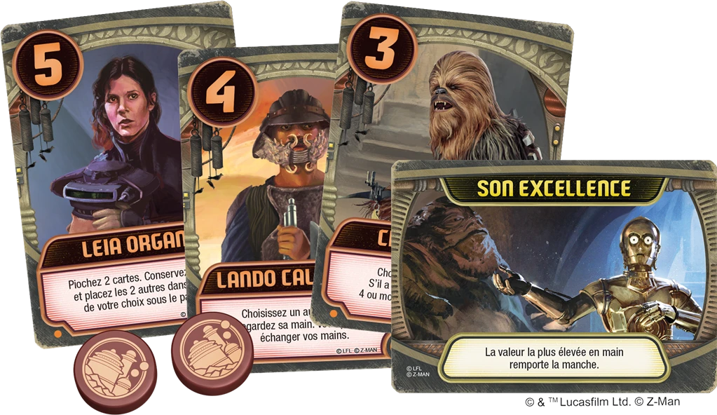 Z-Man Games Star Wars : Palais De Jabba - Un Jeu Love Letter 2 Z-Man Games Star Wars : Palais De Jabba - Un Jeu Love Letter – Image 2