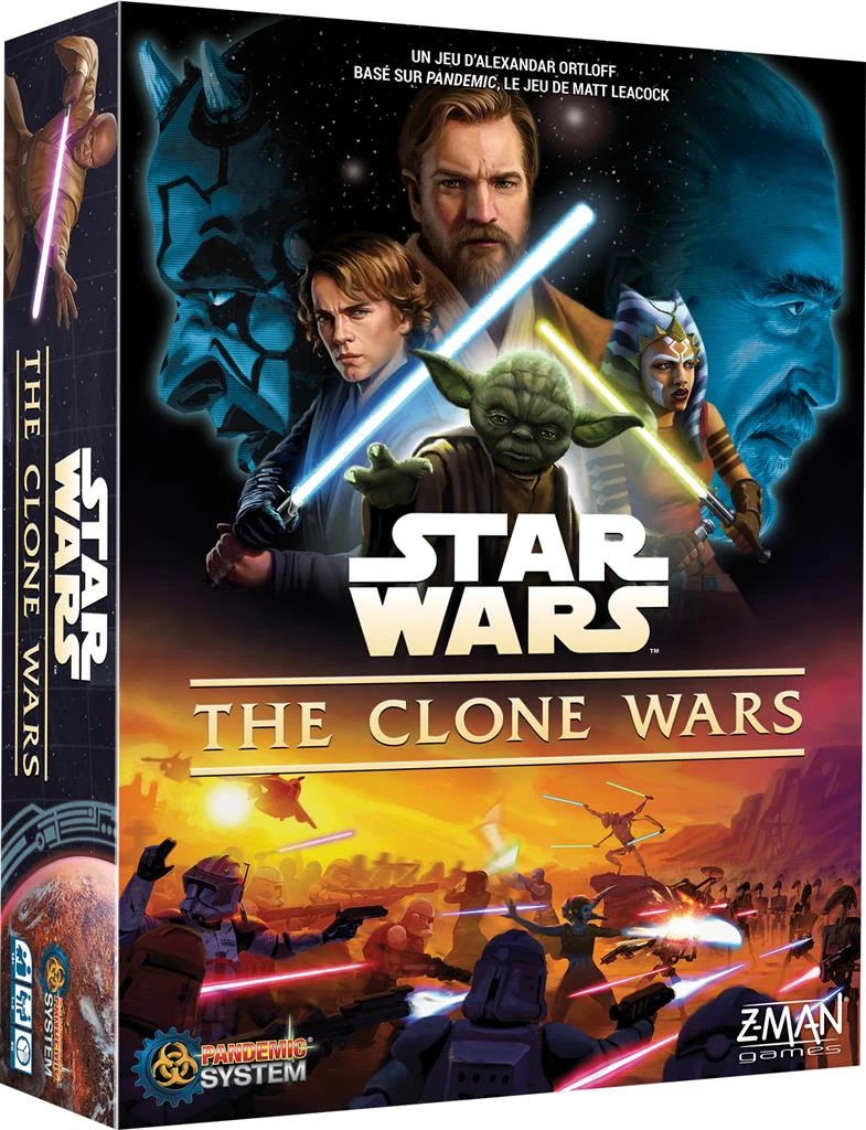 Z-Man Games Star Wars : Clone Wars - Pandemic System 1 Z-Man Games Star Wars : Clone Wars - Pandemic System