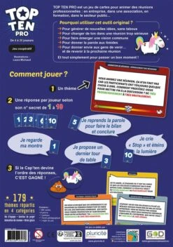 Top Ten Pro 5 Top Ten Pro -Jeu De Cartes Boutique TopTenPro5