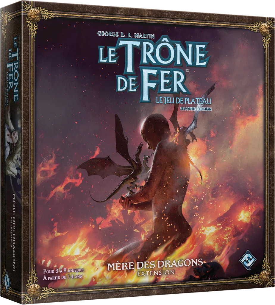 Fantasy Flight Games Trône De Fer Jeu De Plateau : Mère Dragons (Ext) 1 Fantasy Flight Games Trône De Fer Jeu De Plateau : Mère Dragons (Ext)