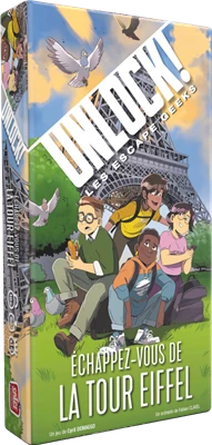 Space Cowboys Unlock! Escape Geeks : La Tour Eiffel (Jeu)