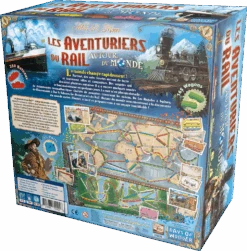 ASMODEE Les Aventuriers Du Rail : Autour Du Monde (frais De Port Inclus) -Jeu De Cartes Boutique ave18 030