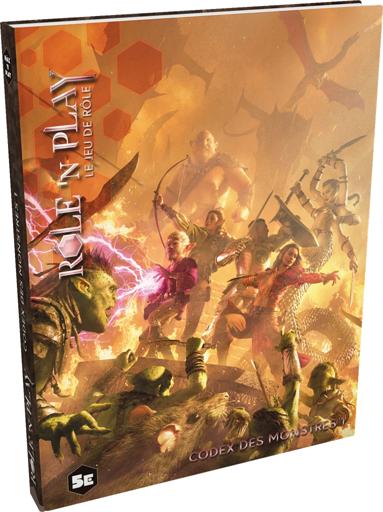 Rôle'n Play : Codex Des Monstres Volume 1 (FRAIS DE PORT INCLUS) 1 Rôle'n Play : Codex Des Monstres Volume 1 (FRAIS DE PORT INCLUS)