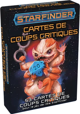 Starfinder : Cartes De Coups Critiques 1 Starfinder : Cartes De Coups Critiques