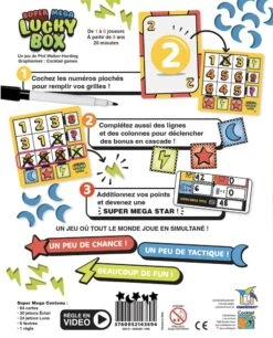 Super Méga Lucky Box 5 Super Méga Lucky Box -Jeu De Cartes Boutique cgsmlb01 dos 20220629