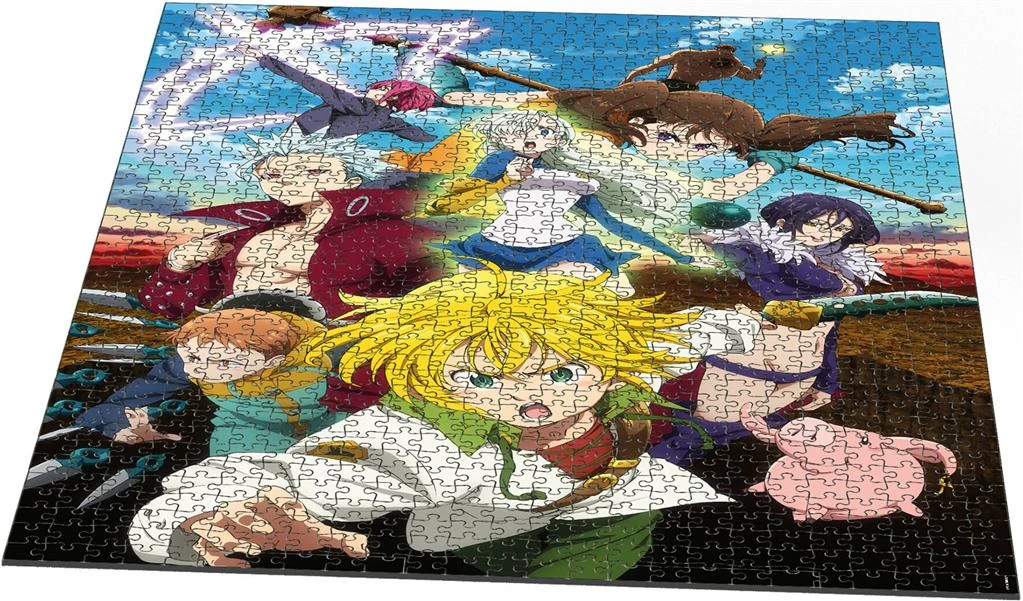 Officiel Seven Deadly Sins : Puzzle 1000 Pcs 2 Officiel Seven Deadly Sins : Puzzle 1000 Pcs – Image 2