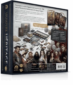 Vampire La Mascarade : Heritage 5 Vampire La Mascarade : Heritage -Jeu De Cartes Boutique dpavampma01fr box3d dos 20230629