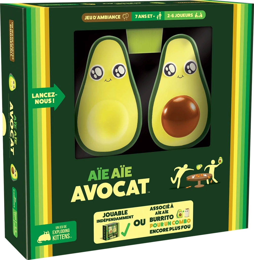 EXPLODING KITTENS Aïe Aïe Avocat 1 EXPLODING KITTENS Aïe Aïe Avocat